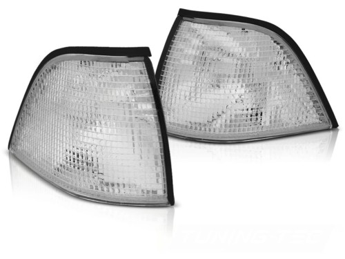 KIERUNKOWSKAZY PRZEDNIE WHITE BMW SERII 3 E36 12.90-09.99 COUPE