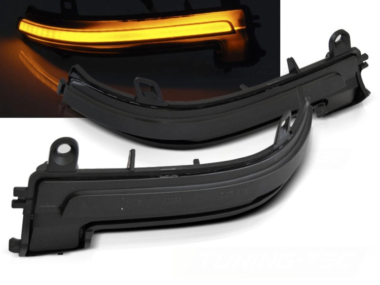 KIERUNKOWSKAZY BOCZNE SMOKE LED SEQ BMW SERII 1 2 3 4 F20/F22/F30/F32/X1