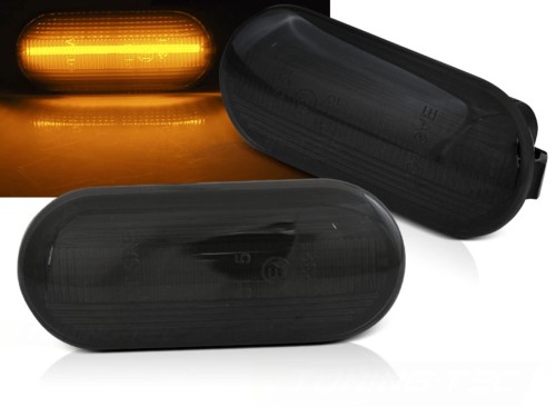 KIERUNKOWSKAZY BOCZNE SMOKE LED SEQ VW GOLF 4 BORA 95- GOLF 3 95+