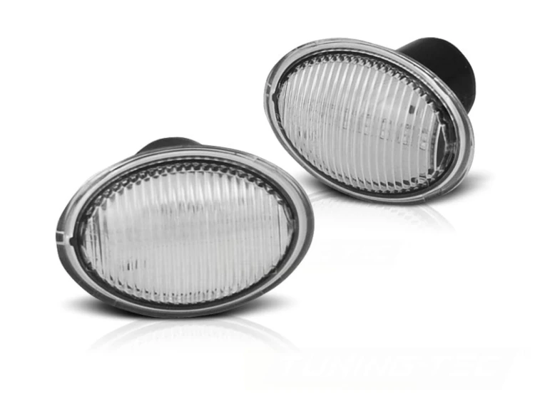 KIERUNKOWSKAZY BOCZNE FIAT 500 07+ FORD KA 08+ LANCIA YPSILON 04+ WHITE LED