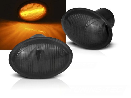 KIERUNKOWSKAZY BOCZNE FIAT 500 07+ FORD KA 08+ LANCIA YPSILON 04+ SMOKE LED