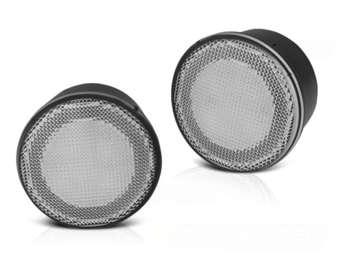 KIERUNKOWSKAZY PRZEDNIE JEEP WRANGLER JK 07-18 LED WHITE