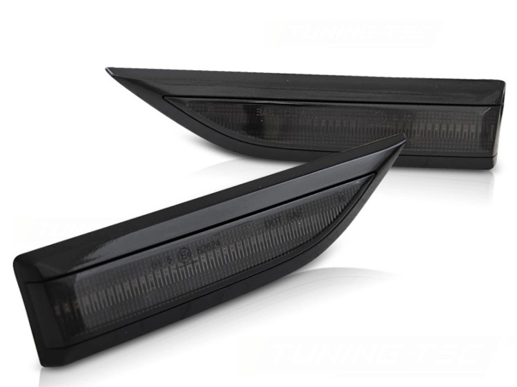 KIERUNKOWSKAZY BOCZNE BLACK SMOKE LED SEQ VW T6 15-19