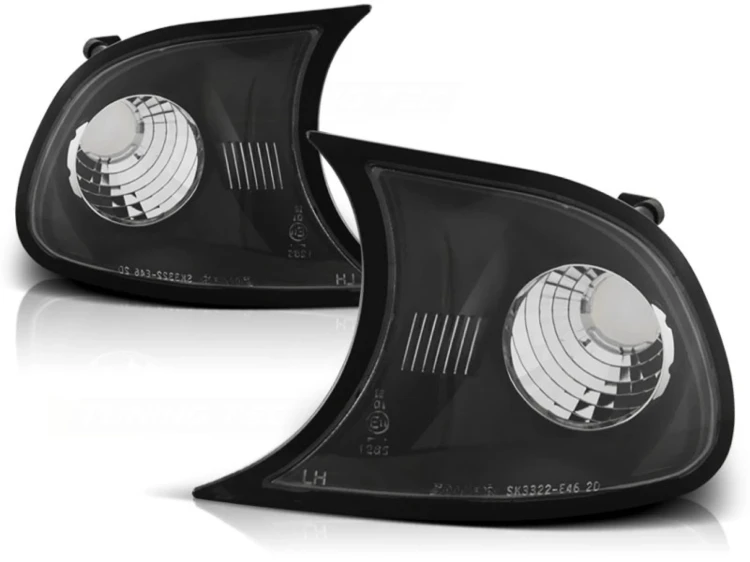 KIERUNKOWSKAZY PRZEDNIE BLACK BMW SERII 3 E46 09.01-03.03 COUPE