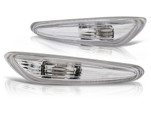 KIERUNKOWSKAZY BOCZNE CHROME BMW E60 / E61 / E46 / X3
