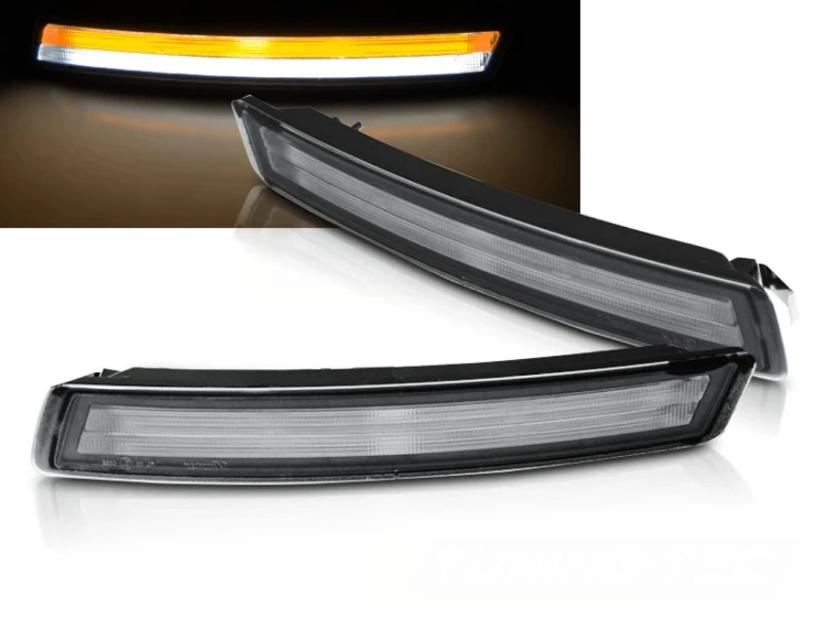 KIERUNKOWSKAZY PRZEDNIE ŚWIATŁA DZIENNE SEQ LED VW NEW BEETLE 06-10