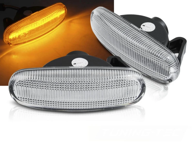 KIERUNKOWSKAZY BOCZNE FIAT PUNTO PANDA STILO IDEA LINEA MULTIPLA WHITE LED