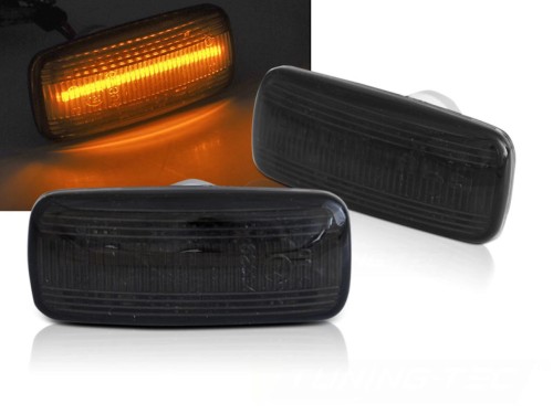 KIERUNKOWSKAZY BOCZNE JEEP PATRIOT COMPASS GRAND CHEROKEE LED SEQ SMOKE