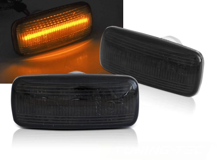 KIERUNKOWSKAZY BOCZNE JEEP PATRIOT COMPASS GRAND CHEROKEE LED SEQ SMOKE