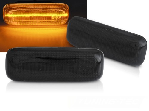 KIERUNKOWSKAZY BOCZNE SMOKE LED SEQ MERCEDES ML W163 98-05