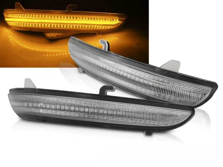 KIERUNKOWSKAZY BOCZNE WHITE LED SEQ PEUGEOT 208 / 2008 / CITROEN C3