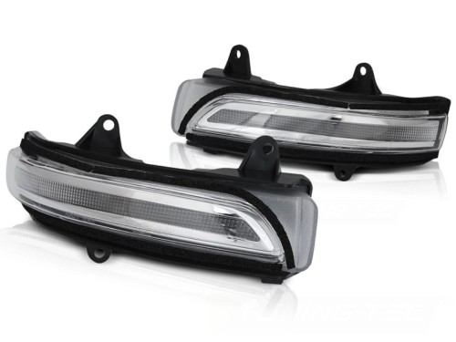 KIERUNKOWSKAZY BOCZNE WHITE LED SEQ TOYOTA LAN CRUISER 150 09+