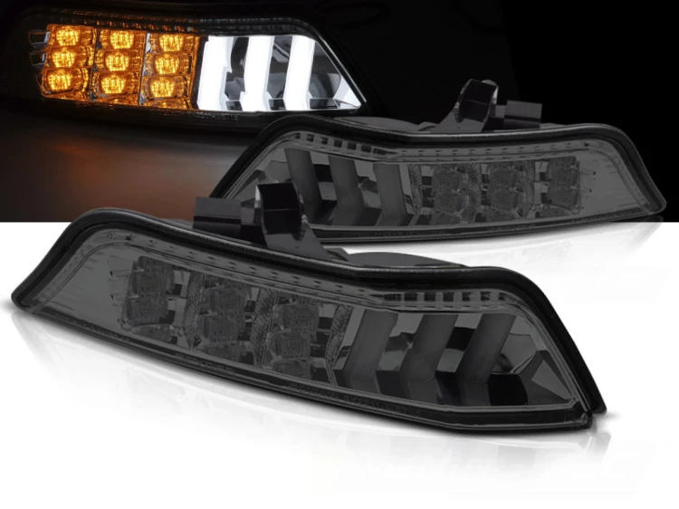KIERUNKOWSKAZY PRZEDNIE SMOKE LED SEQ FORD MUSTANG 15-17