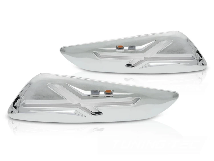 KIERUNKOWSKAZY DIODOWE PRZEDNIE DO VESPA SPRINT / PRIMAVERA 150CC CHROME