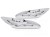 KIERUNKOWSKAZY DIODOWE TYLNE DO VESPA SPRINT / PRIMAVERA 150CC CHROME