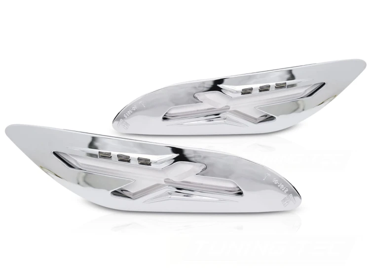 KIERUNKOWSKAZY DIODOWE TYLNE DO VESPA SPRINT / PRIMAVERA 150CC CHROME