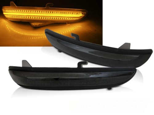 KIERUNKOWSKAZY BOCZNE SMOKE LED SEQ PEUGEOT 208 2008 CITROEN C3
