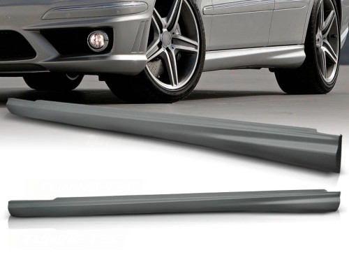 PROGI NAKŁADKI NA PROGI AMG MERCEDES E KLASA W211 06-09