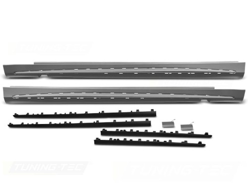 PROGI LISTWY PROGOWE SPORT BLACK MERCEDES S-KLASA W222 13-18 LONG S63 AMG