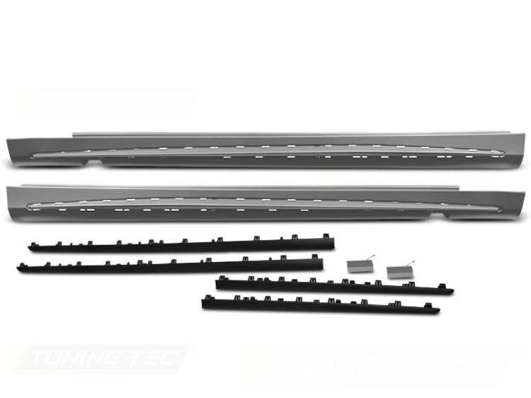 PROGI LISTWY PROGOWE SPORT BLACK MERCEDES S-KLASA W222 13-18 LONG S63 AMG