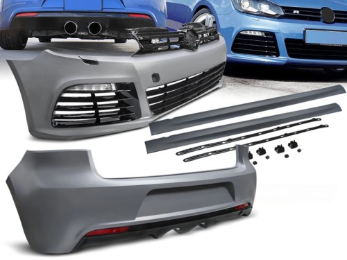 BODY KIT ZDERZAKI VW GOLF 6 R20 LOOK