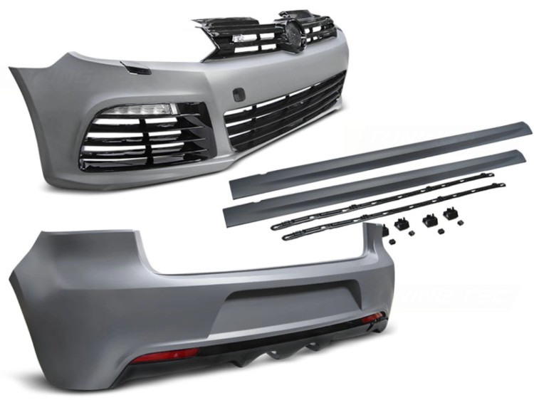 BODY KIT ZDERZAKI VW GOLF 6 R20 LOOK