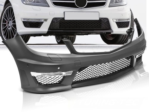 ZDERZAK PRZEDNI PDC MERCEDES C KLASA W204 11-14 C63 LOOK