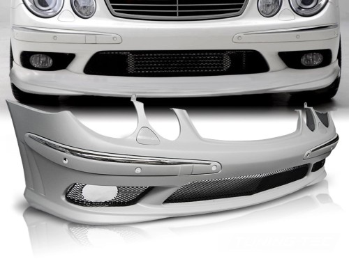 ZDERZAK PRZEDNI AMG E55 PDC MERCEDES E KLASA W211 02-06