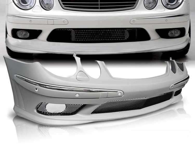 ZDERZAK PRZEDNI AMG E55 PDC MERCEDES E KLASA W211 02-06