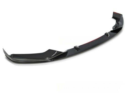DOKŁADKA PRZEDNIEGO ZDERZAKA GLOSSY BLACK BMW SERII 5 G30 G31 17-20