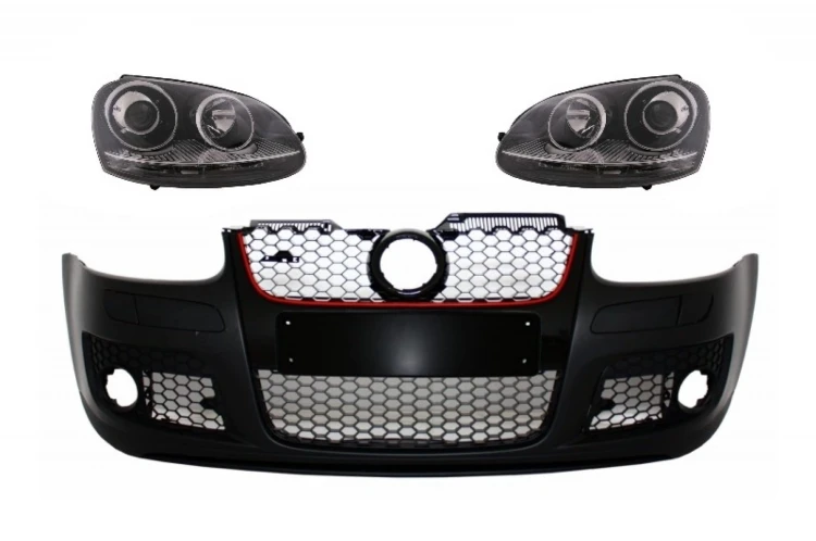 ZDERZAK PRZEDNI VW GOLF V 5 MK5 03-07 GTI DESIGN Z REFLEKTORAMI