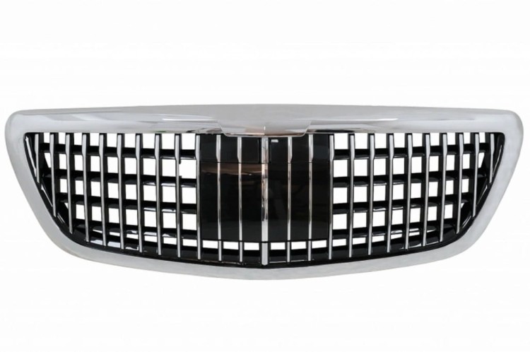 BODY KIT ZDERZAK PRZEDNI LAMPY GRILL MERCEDES S W222 MAYBACH FACELIFT LOOK