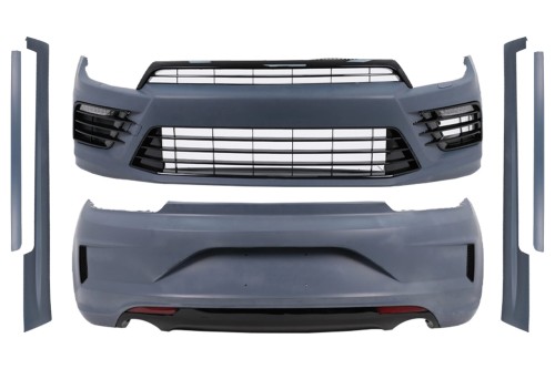 BODY KIT ZDERZAK PRZEDNI TYLNY VW SCIROCCO MK3 III FACELIFT (15+) R20 LOOK