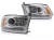 LAMPY PRZEDNIE REFLEKTORY DODGE RAM 09-18 CHROME LED
