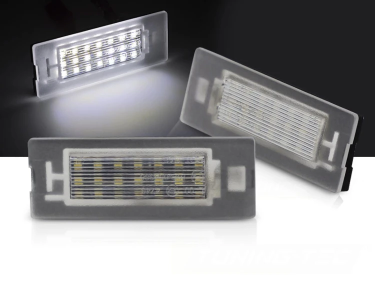 PODŚWIETLENIE TABLICY REJESTRACYJNEJ FIAT PANDA MK2 03-12 / MK3 11- LED