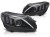 LAMPY PRZEDNIE REFLEKTORY LED BLACK MERCEDES C KLASA W205 14-18