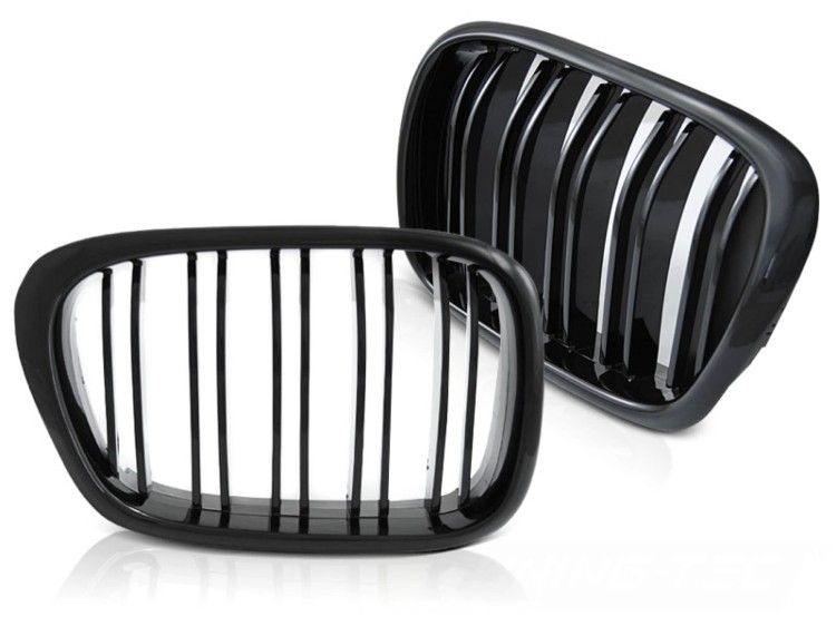 NERKI GRILL ATRAPA CZARNY POŁYSK BMW SERII 5 E39 95-03