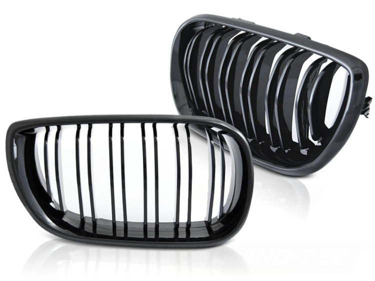 NERKI GRILL ATRAPA CZARNY POŁYSK BMW SERII 3 E46 2001-2005 S/T