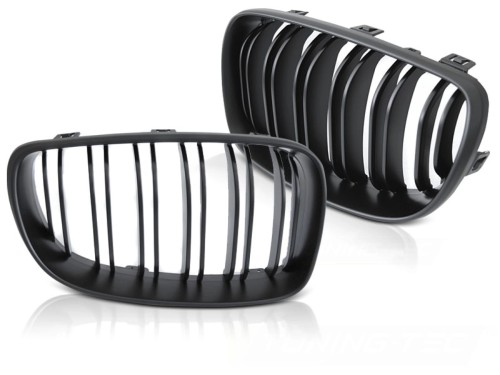NERKI GRILL ATRAPA CZARNY POŁYSK BMW SERII 1 E87/81/82/88 07-11