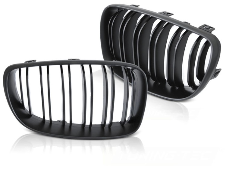 NERKI GRILL ATRAPA CZARNY POŁYSK BMW SERII 1 E87/81/82/88 07-11
