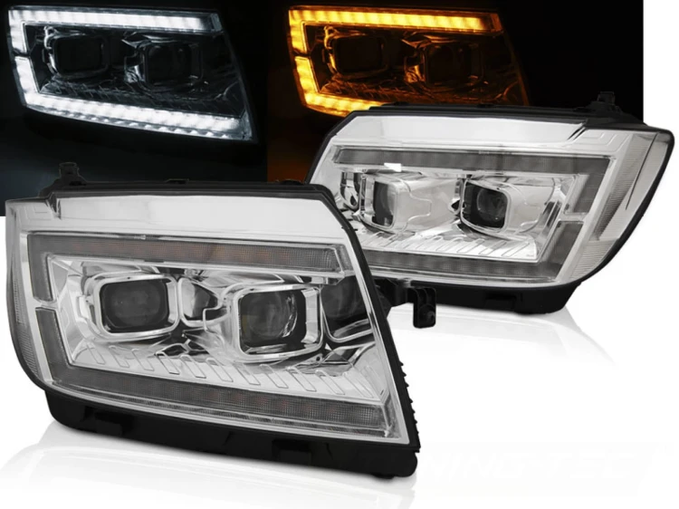 LAMPY PRZEDNIE REFLEKTORY DRL SEQ VW CRAFTER II 2017+ LED