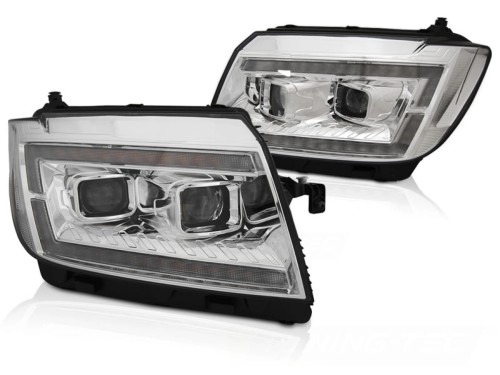 LAMPY PRZEDNIE REFLEKTORY DRL SEQ VW CRAFTER II 2017+ LED