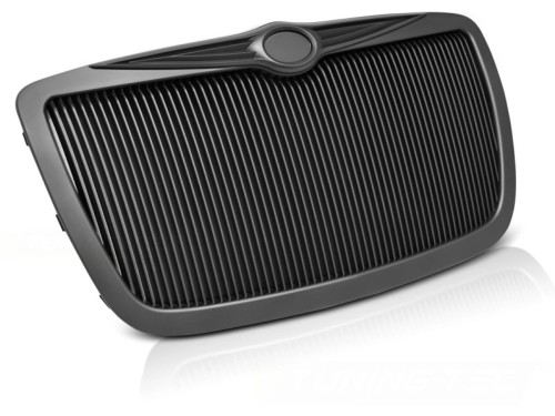 ATRAPA GRILL MATT BLACK CHRYSLER 300 C 04-11 RR LOOK