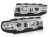 LAMPY PRZEDNIE REFLEKTORY ANGEL EYES LED 3D CHROME BMW SERII 7 E38 94-01