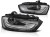 LAMPY PRZEDNIE REFLEKTORY BLACK AUDI A4 B8 12-15 LED