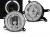 LAMPY PRZEDNIE REFLEKTORY FORD MUSTANG 04-09 ANGEL EYES CHROME