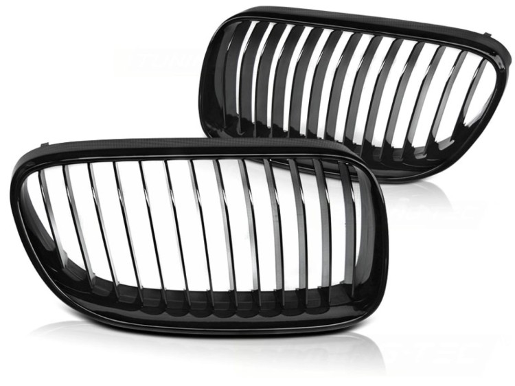 NERKI GRILL ATRAPA CZARNY POŁYSK BLACK BMW SERII 3 E92 E93 10-13 C/C