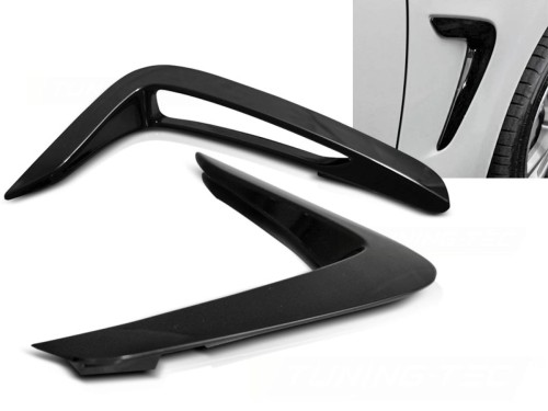 SPOILERY BŁOTNIKA GLOSSY BLACK BMW SERII 4 F32 F33 F36