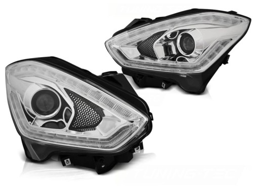 LAMPY PRZEDNIE REFLEKTORY SUZUKI SWIFT VI 17+ SEQ CHROME