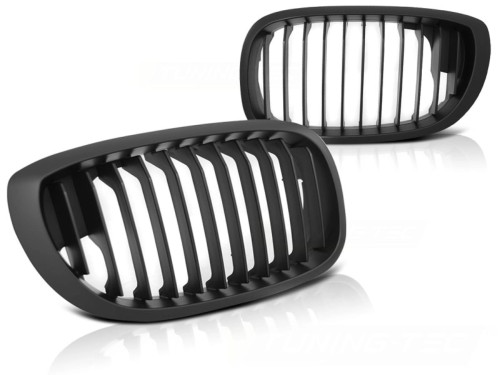 NERKI GRILL ATRAPA CZARNY MAT BMW SERII 3 E46 04.03-06 COUPE CABRIO